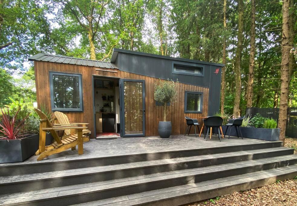 Tiny House Sur Terrain Boise A 10 Mn De La Mer Férel Exteriér fotografie