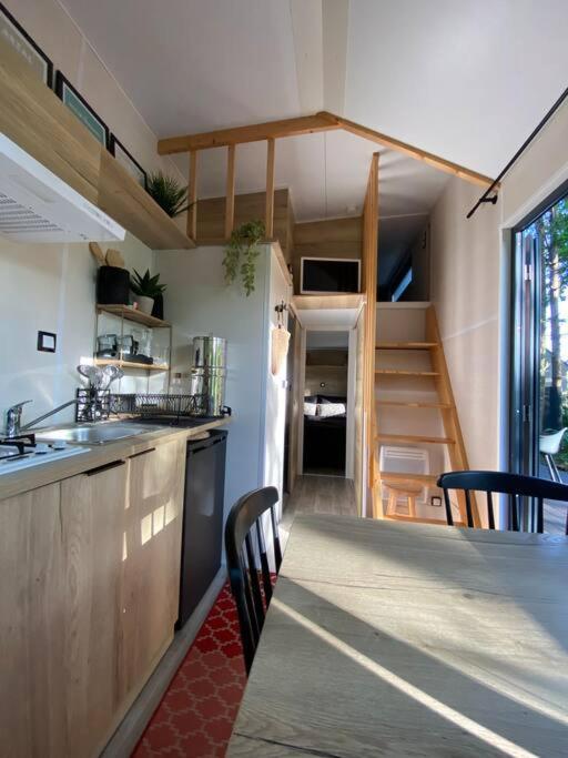 Tiny House Sur Terrain Boise A 10 Mn De La Mer Férel Exteriér fotografie